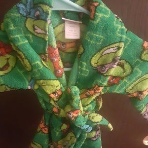 Tmnt toddler bath robe